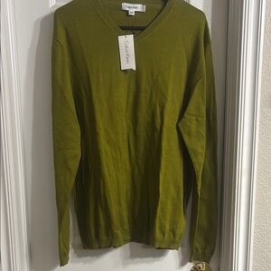 Calvin Klein Men's Green Sweater